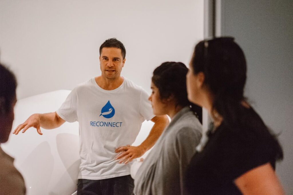 Beyond Rest floatation therapy center logo and branding in Melbourne